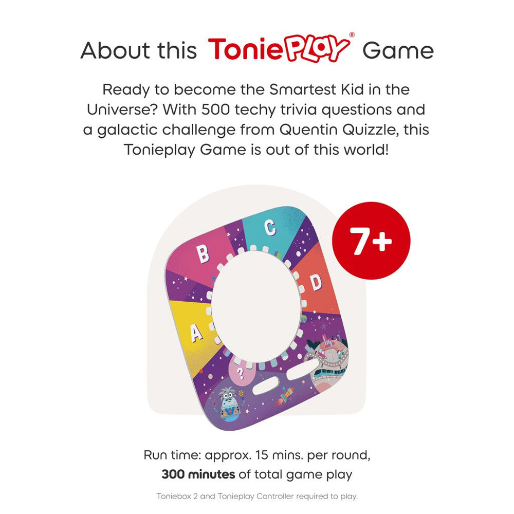Tonies Tonieplay Game - The Quizzles: All About Technology Trivia