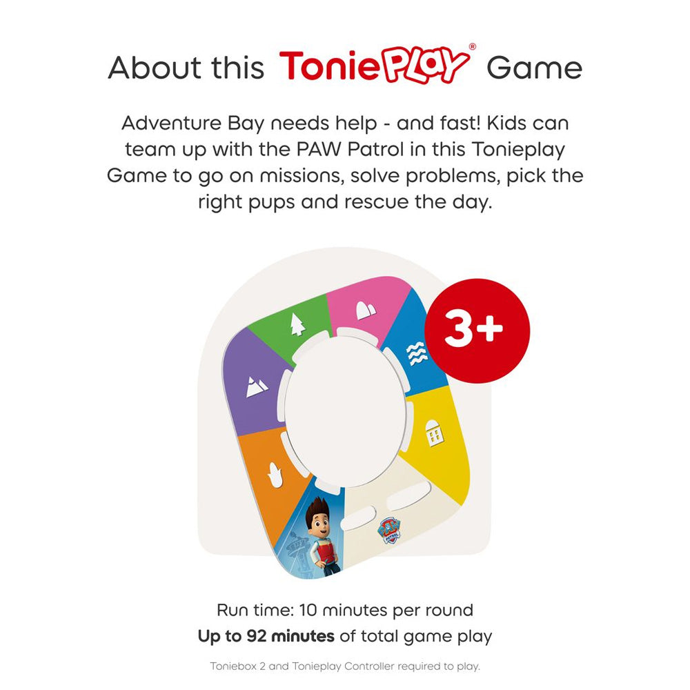 Tonies Toniebox 2 Play Set - Paw Patrol - Moon Grey