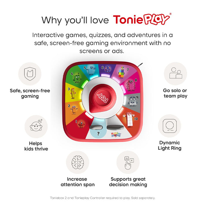 Tonies Numberblocks: Learning Adventures Tonieplay Game