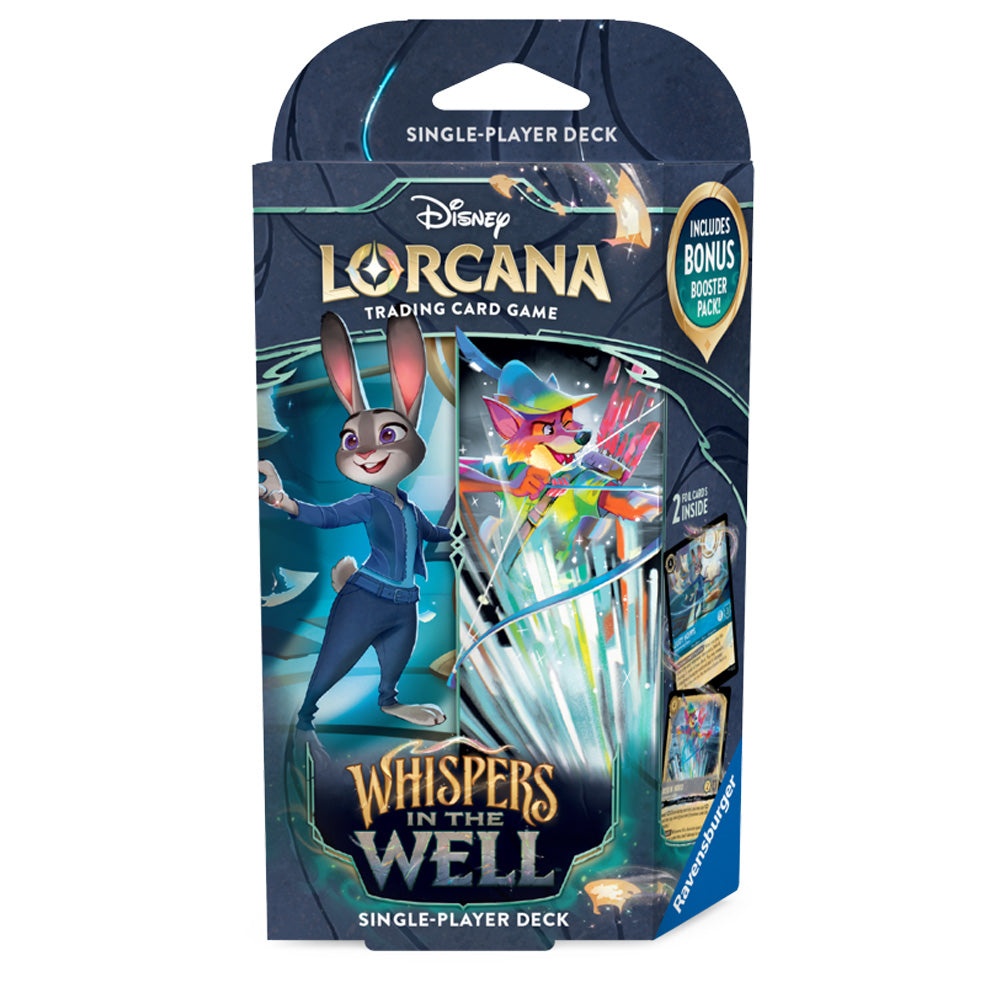 Disney Lorcana TCG: Whispers in the Well - Starter Deck (Judy & Robin)