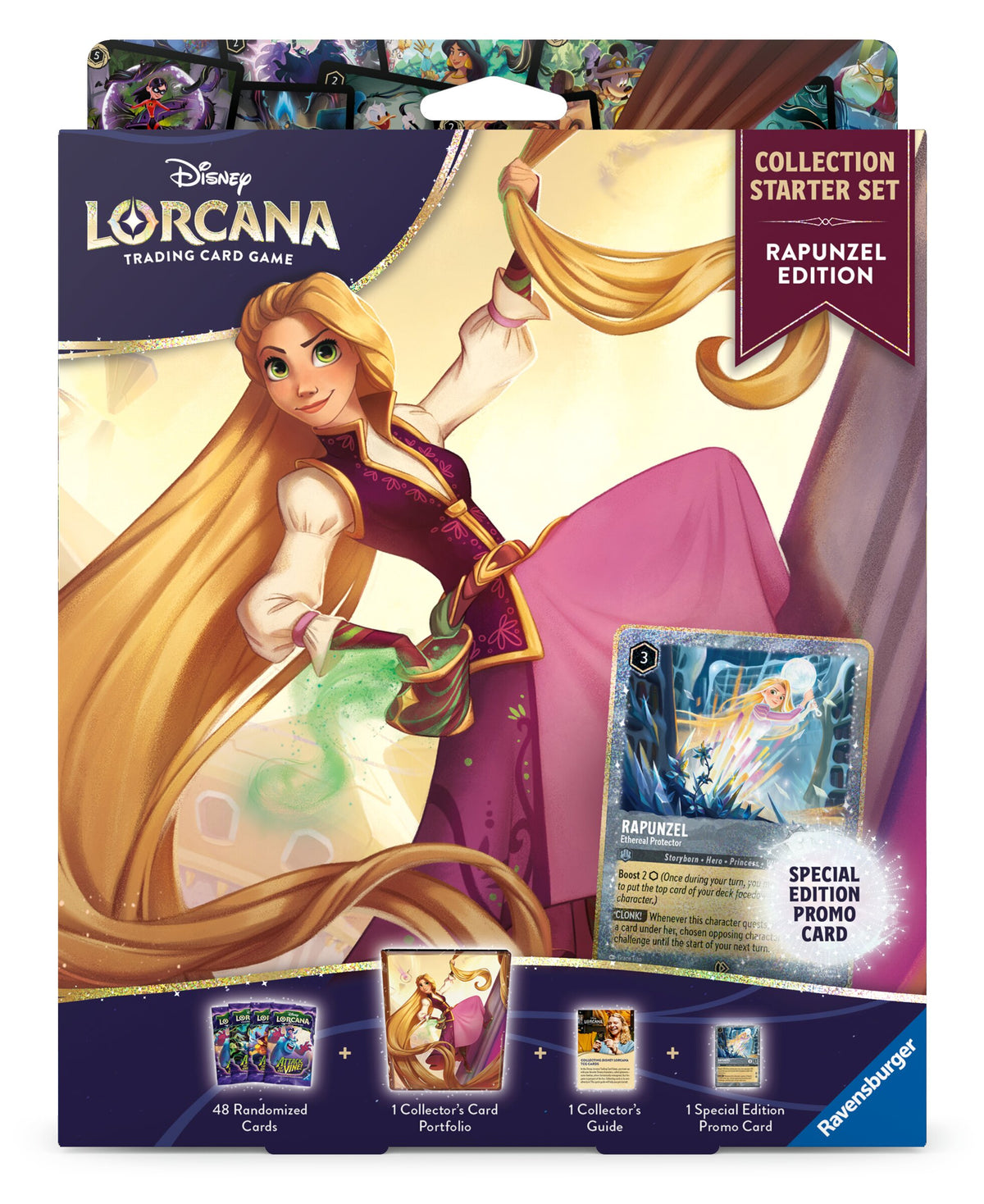 Disney Lorcana TCG: Attack of the Vine! - Collection Starter Set - Rapunzel