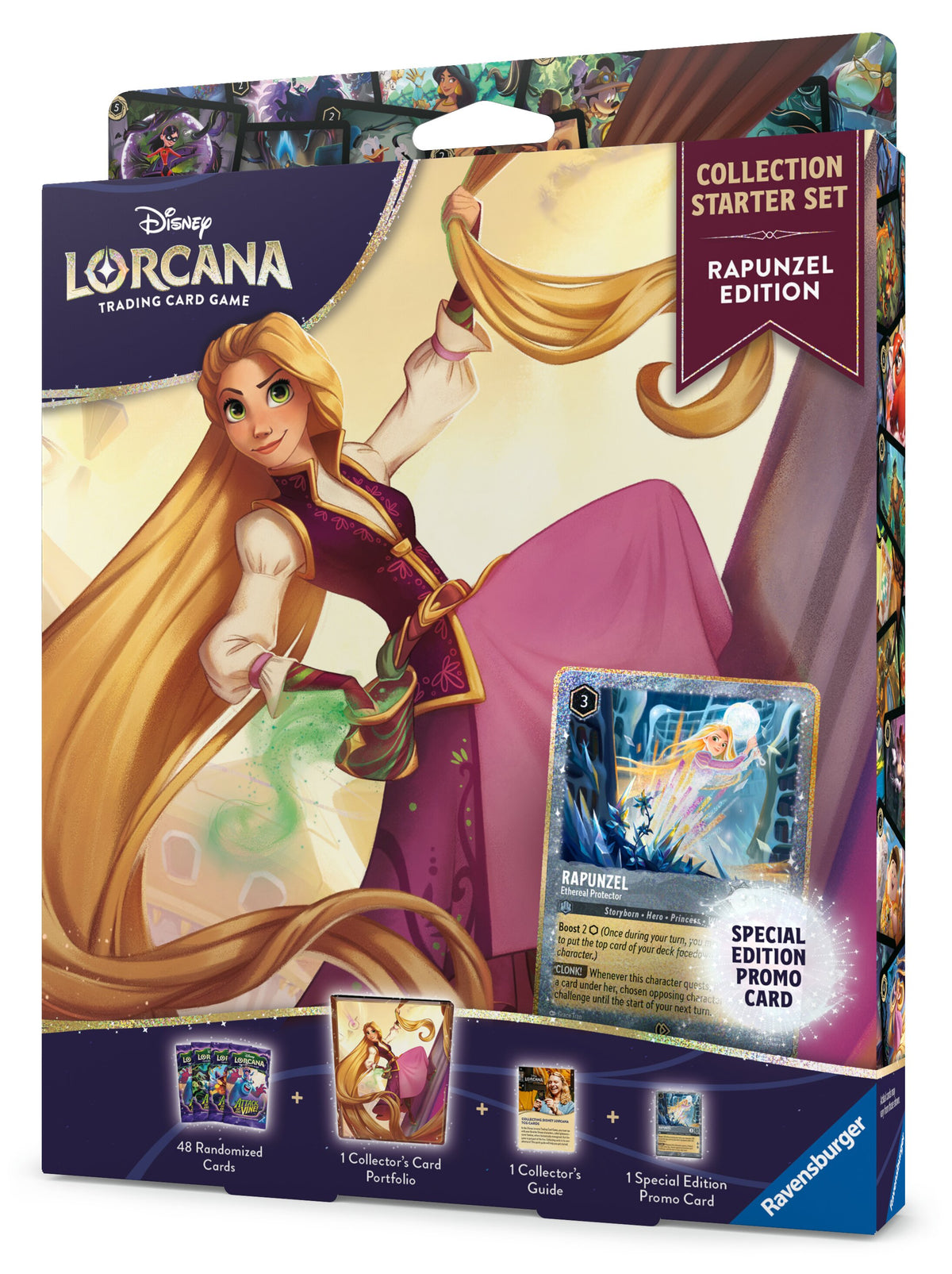 Disney Lorcana TCG: Attack of the Vine! - Collection Starter Set - Rapunzel