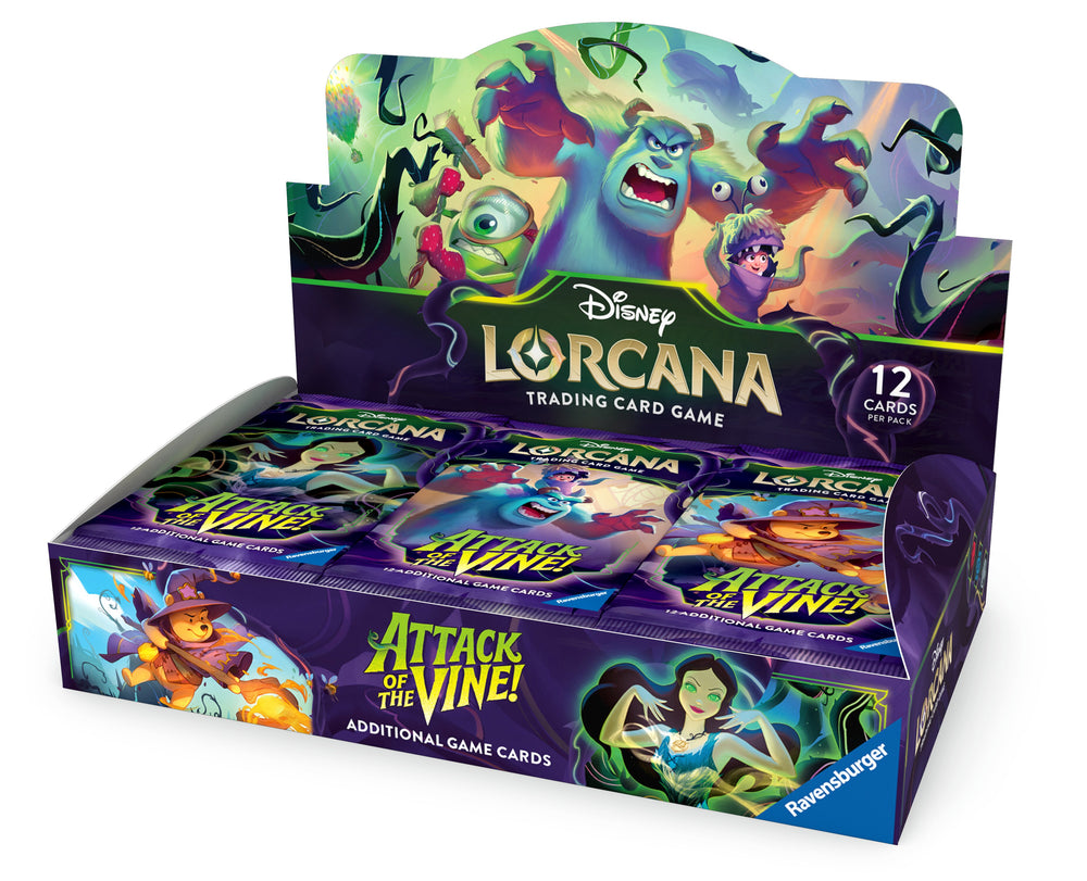 Disney Lorcana TCG: Attack of the Vine! - Booster Box (24 Packs)