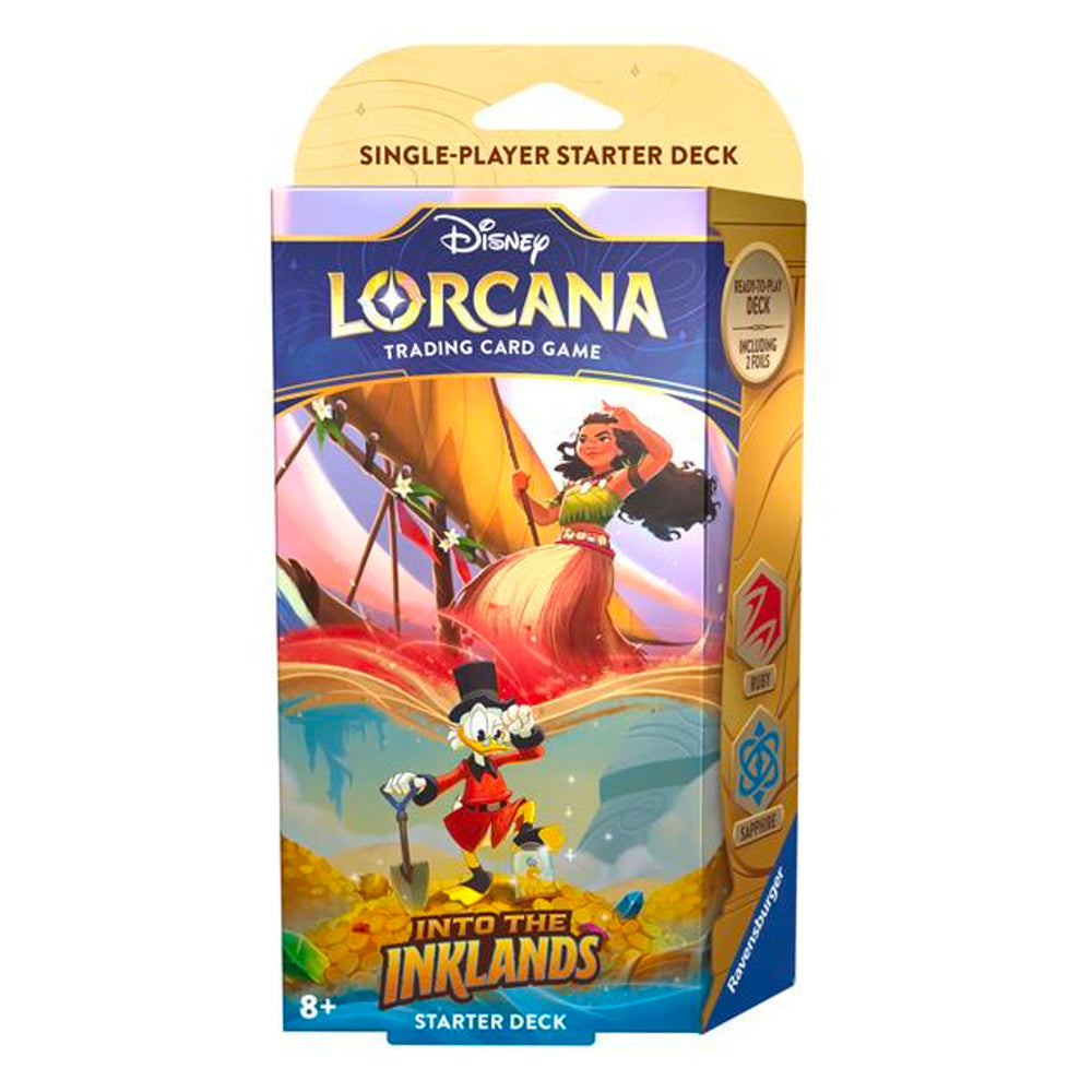 Disney Lorcana TCG: Into the Inklands - Moana & Scrooge Starter Deck