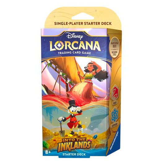 Disney Lorcana TCG: Into the Inklands - Moana & Scrooge Starter Deck