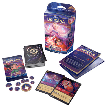 Disney Lorcana TCG: Shimmering Skies: Starter Deck - Elsa & Ralph