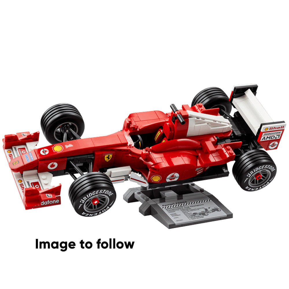 Ferrari F1 F2004 Schumacher Period-Correct Livery Sticker Set for LEGO 11375