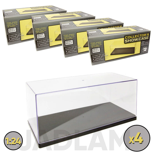 Triple 9 1:24 Display Cases x4
