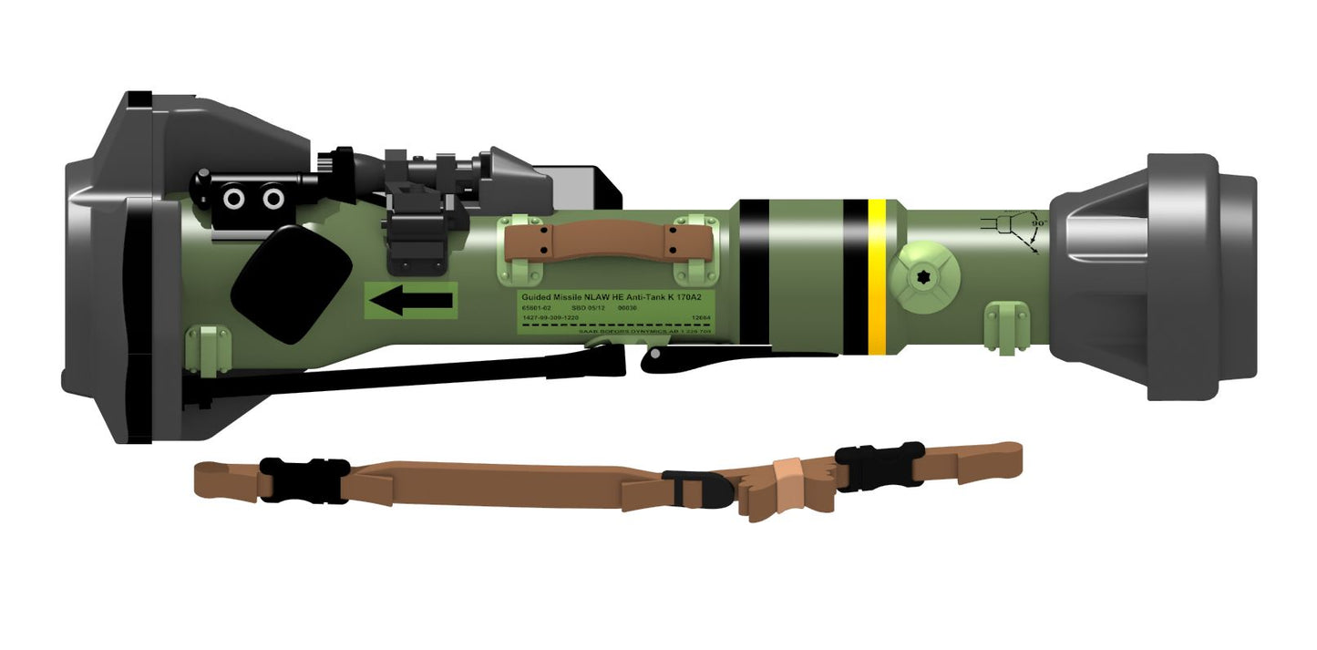 CMK/Czech Master Kits 129-P35006 1:35 NLAW Anti-Tank Missile.