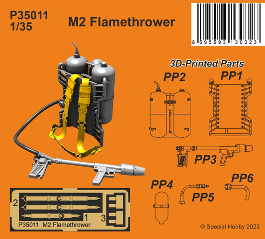 CMK/Czech Master Kits 129-P35011 1:35 M2 Flamethrower