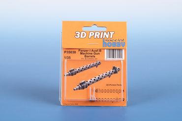 CMK/Czech Master Kits 129-P35038 1:35 Pz.Kpfw.Ausf.B Machine Gun Barrels