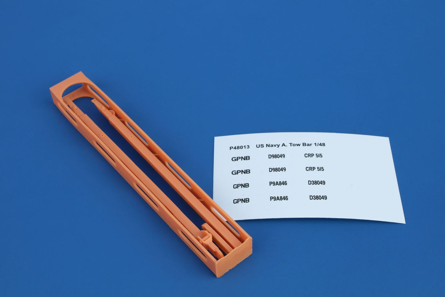 CMK/Czech Master Kits 129-P48013 1:48 US Navy Aircraft Tow Bar Modern