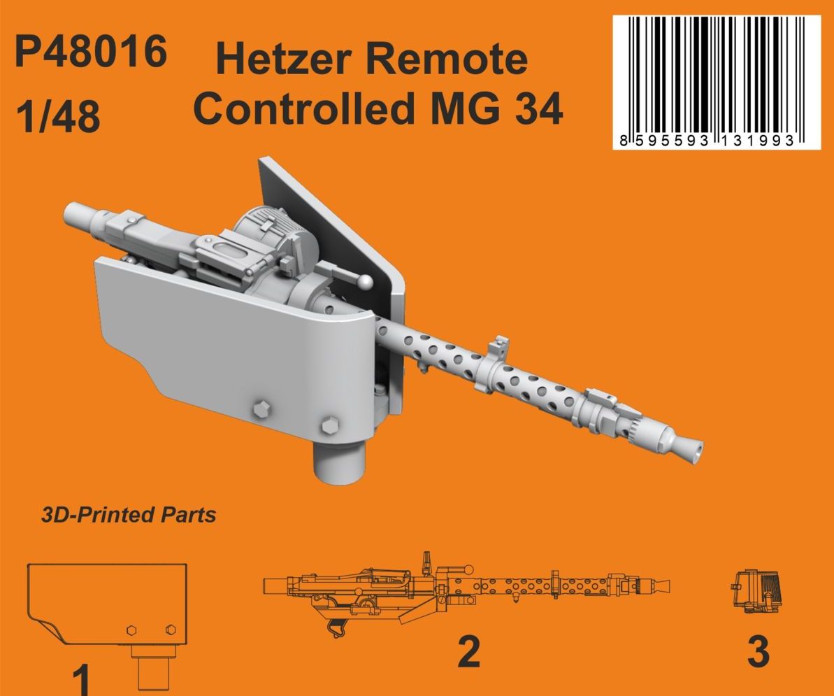 CMK/Czech Master Kits 129-P48016 1:48 Jagdpanzer 38