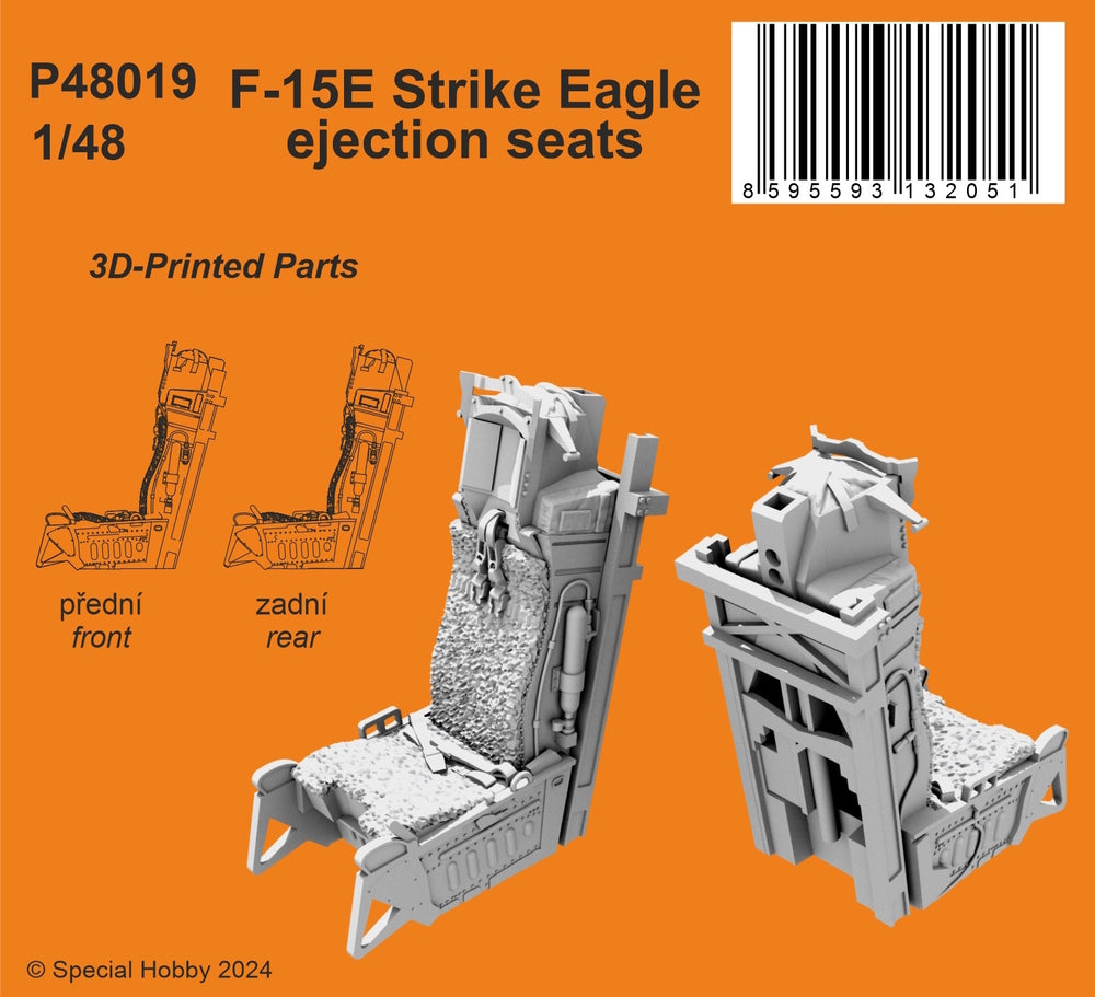 CMK 129-P48019 1:48 McDonnell F-15E Eagle Ejection Seats 3D-Printed