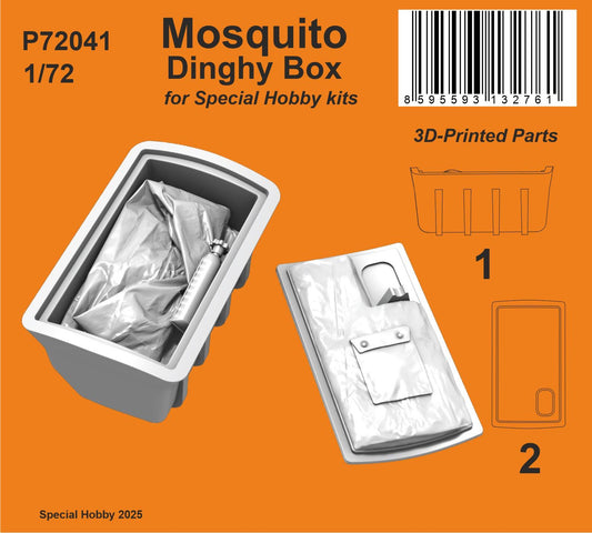 CMK 129-P72041 1:72 Mosquito NF Mk.30 Dinghy Box