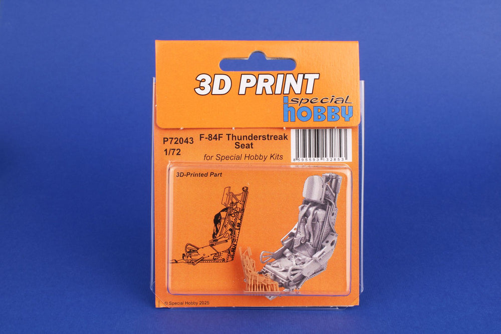 CMK/Czech Master Kits 129-P72043 1:72 Republic F-84F Thunderstreak Seat