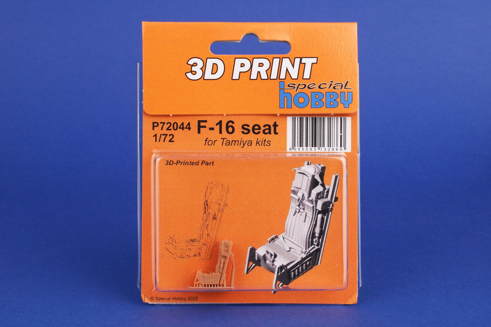 CMK/Czech Master Kits 129-P72044 Lockheed-Martin F-16C Seat 1:72