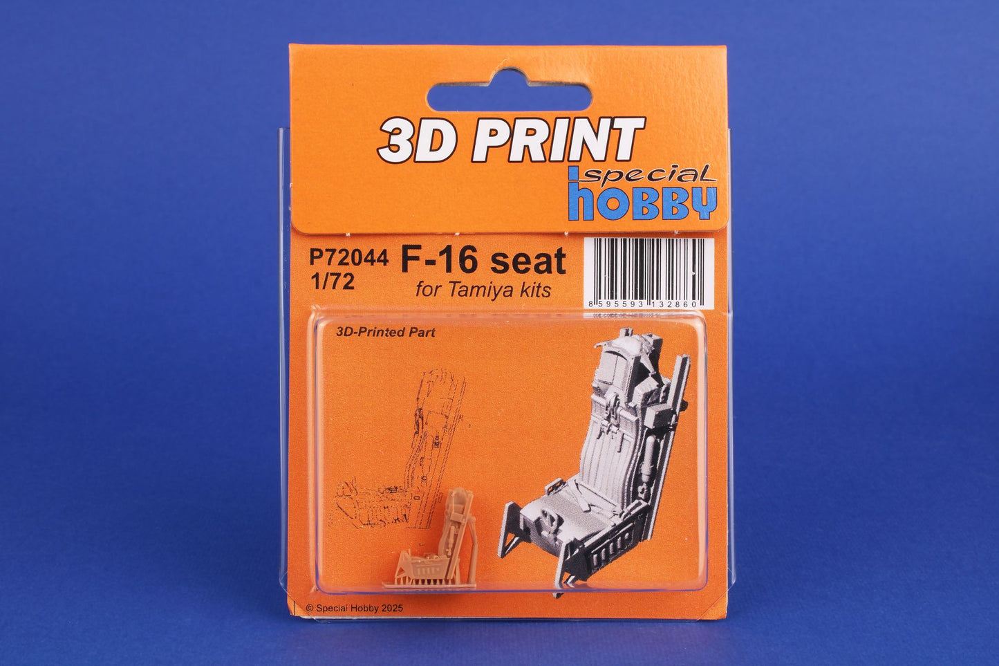 CMK/Czech Master Kits 129-P72044 Lockheed-Martin F-16C Seat 1:72