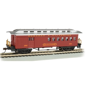 Bachmann USA 1860 1880 Combine Durango & Silverton #150 Elk Park (Red) HO 13507