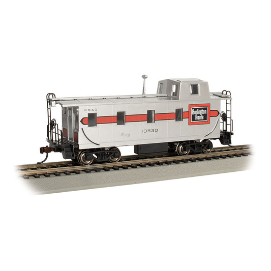 Bachmann USA Streamlined Caboose with Offset Cupola Burlington #13530 HO 14001