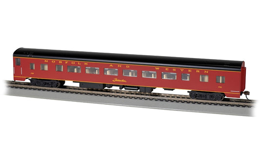 Bachmann USA 14219 85' Smooth Side Coach - Norfolk & Western #1732 HO Gauge