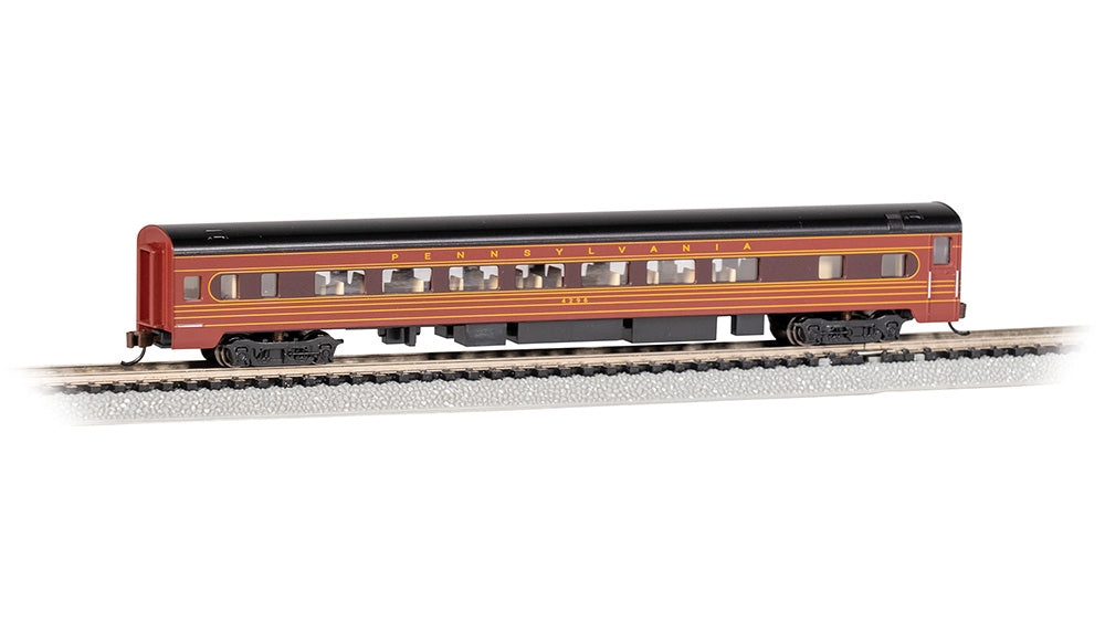 Bachmann USA 14260 85' Smooth-Side Coach - PRR #4296-Fleet Of Modernism N Gauge