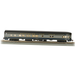 Bachmann USA 85' Smooth-Side Observation Car - B&O HO Gauge 14303