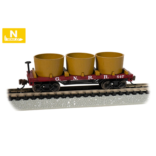 Bachmann USA Old-Time Water Tank Car - Great Northern N Gauge 15555