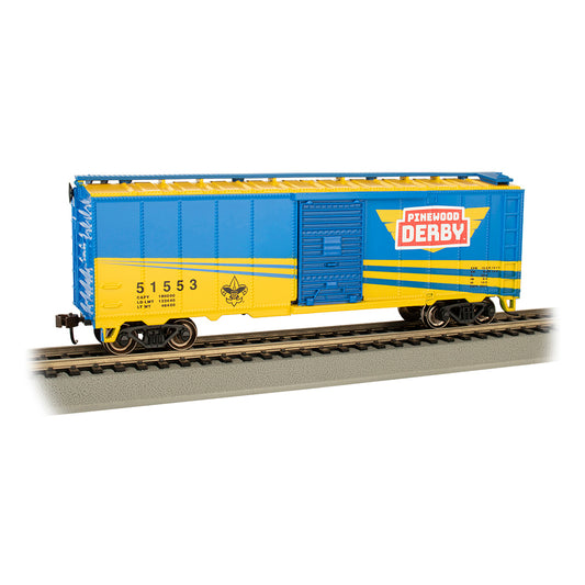 Bachmann USA PS1 40' Box Car Pinewood Derby Boy Scouts Of America HO 16007