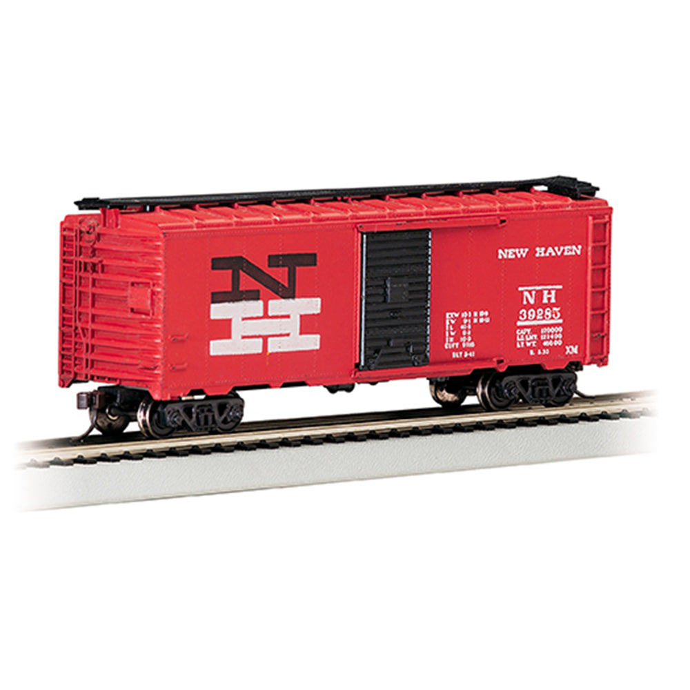 Bachmann USA PS1 40' Box Car - New Haven #39285 - Red HO Gauge 16015