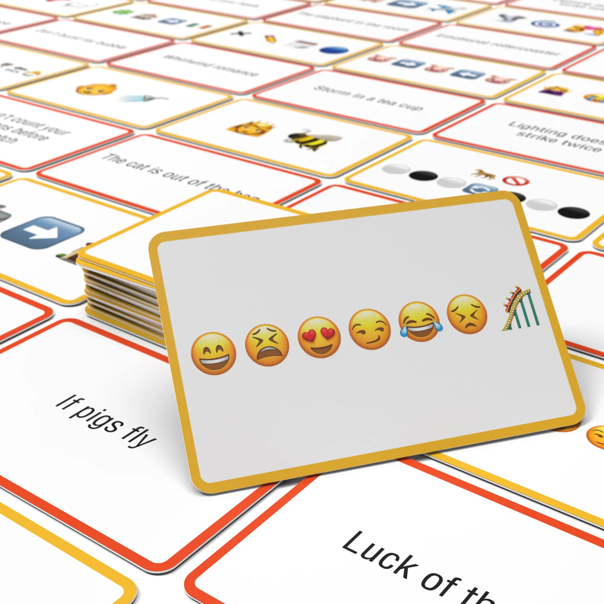 Bubblegum Stuff Name The Emoticon - Original Card Game