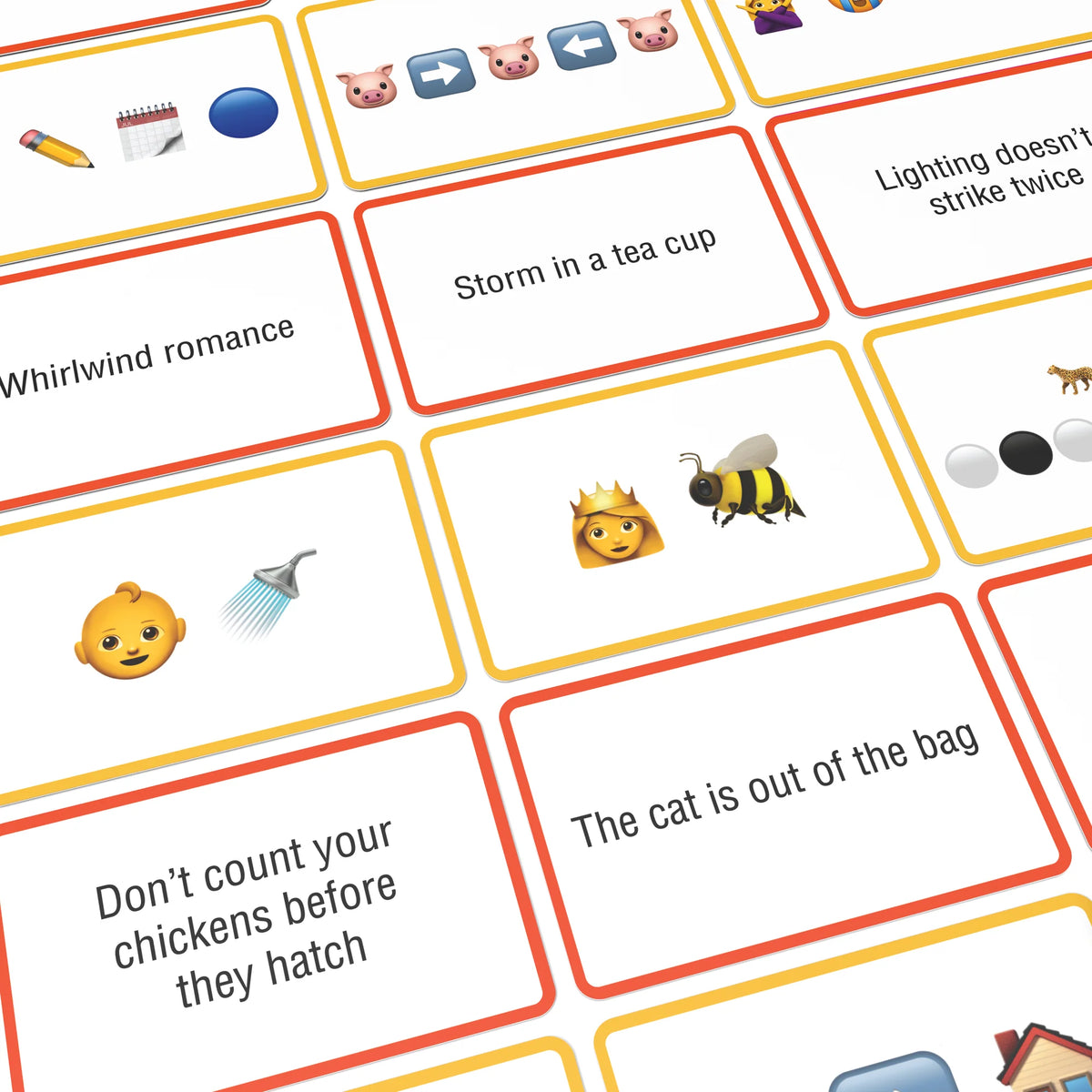 Bubblegum Stuff Name The Emoticon - Original Card Game