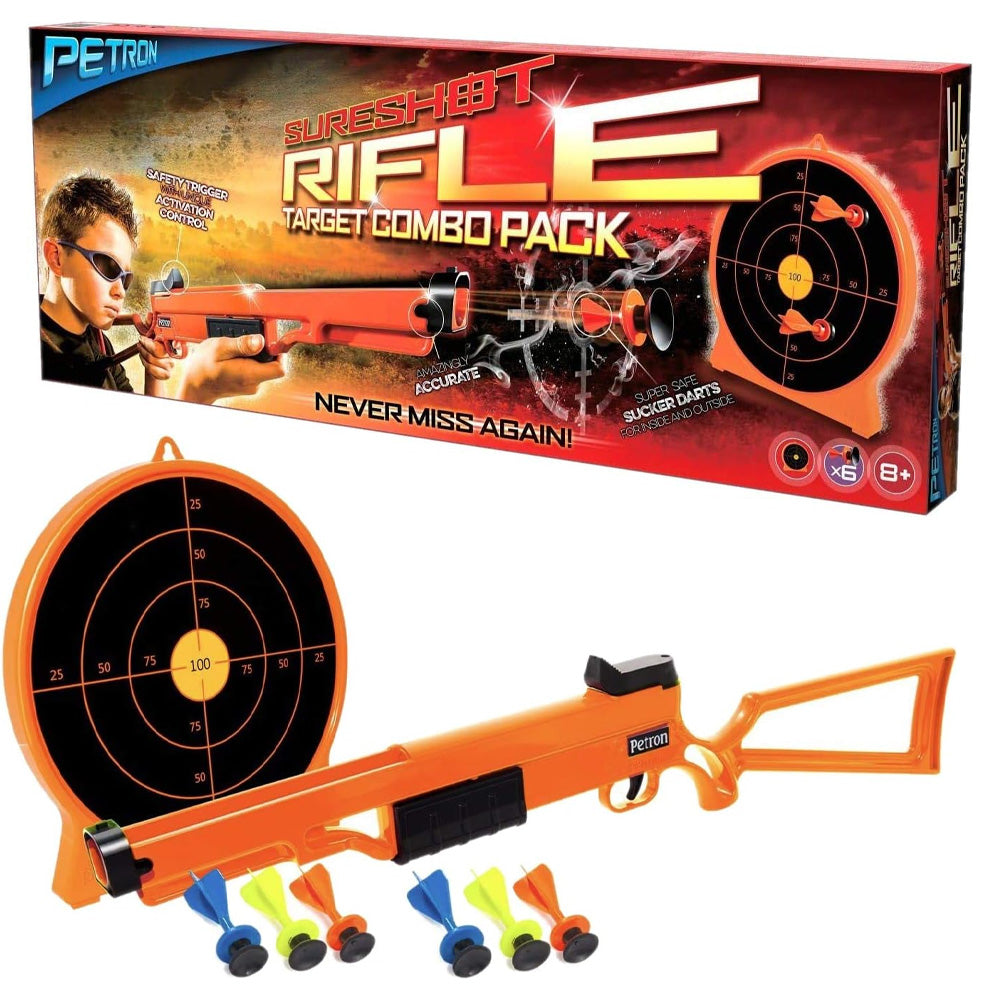 Petron Sureshot Rifle & Target Combo Pack Toy