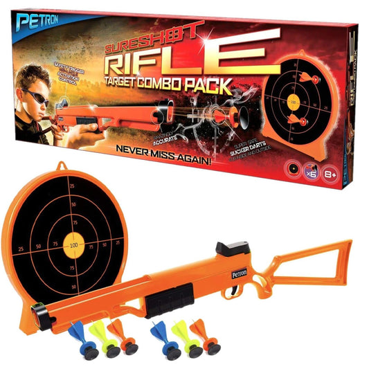 Petron Sureshot Rifle & Target Combo Pack Toy