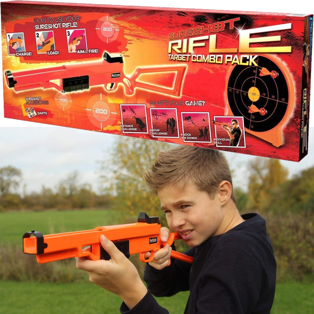 Petron Sureshot Rifle & Target Combo Pack Toy
