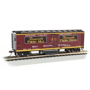 Bachmann USA Track Cleaning 40' Wood-Side Reefer - Ramapo Valley HO Gauge 16333