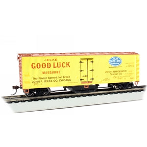 Bachmann USA Track Cleaning 40' Wood-Side Reefer Jelke Good Luck Margarine #10812 HO 16336