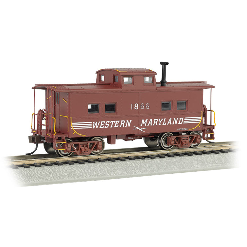 Bachmann USA Northeast Steel Caboose Western Maryland #1863(Spd Ltring) HO 16823