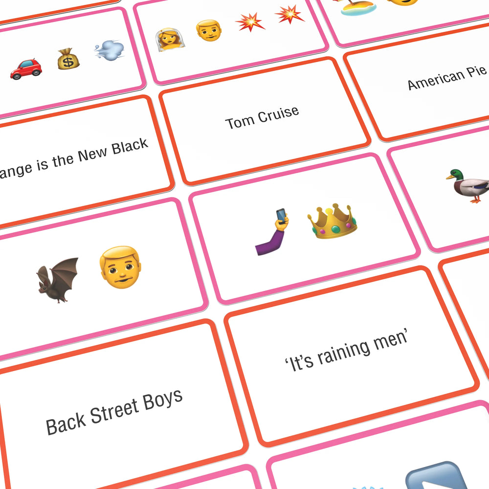 Bubblegum Stuff Name The Emoticon - Pop Culture Card Game
