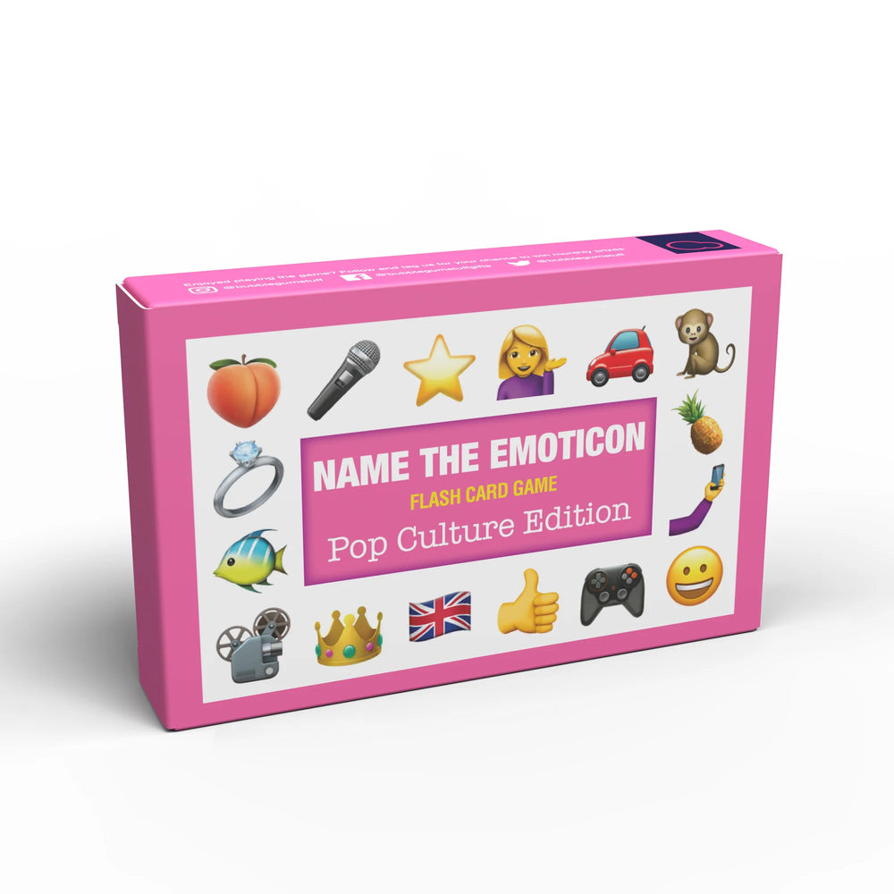 Bubblegum Stuff Name The Emoticon - Pop Culture Card Game