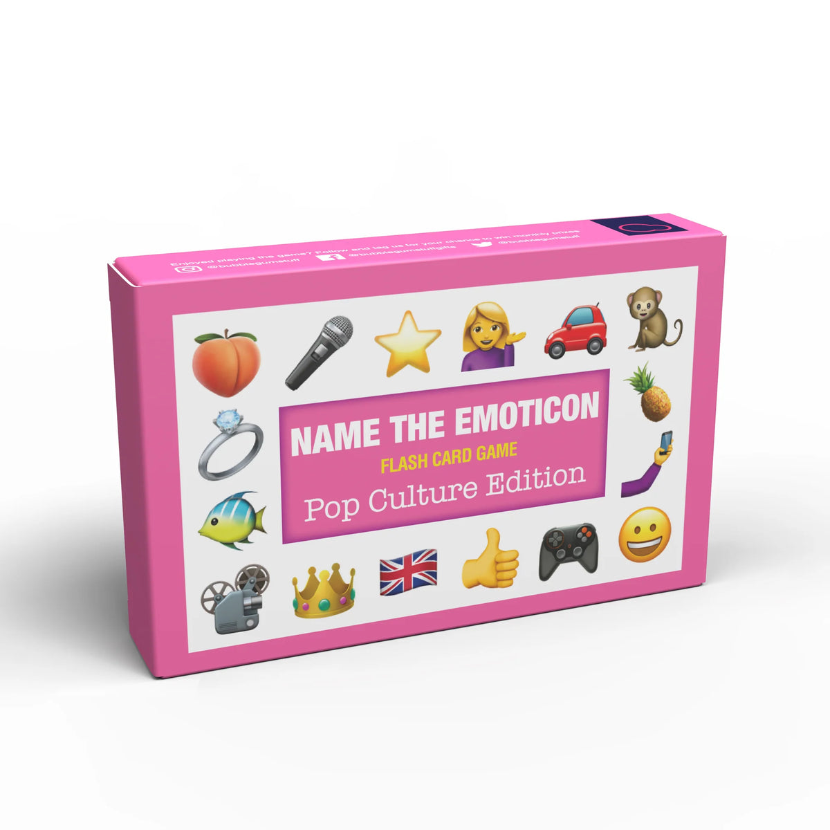 Bubblegum Stuff Name The Emoticon - Pop Culture Card Game - image 3