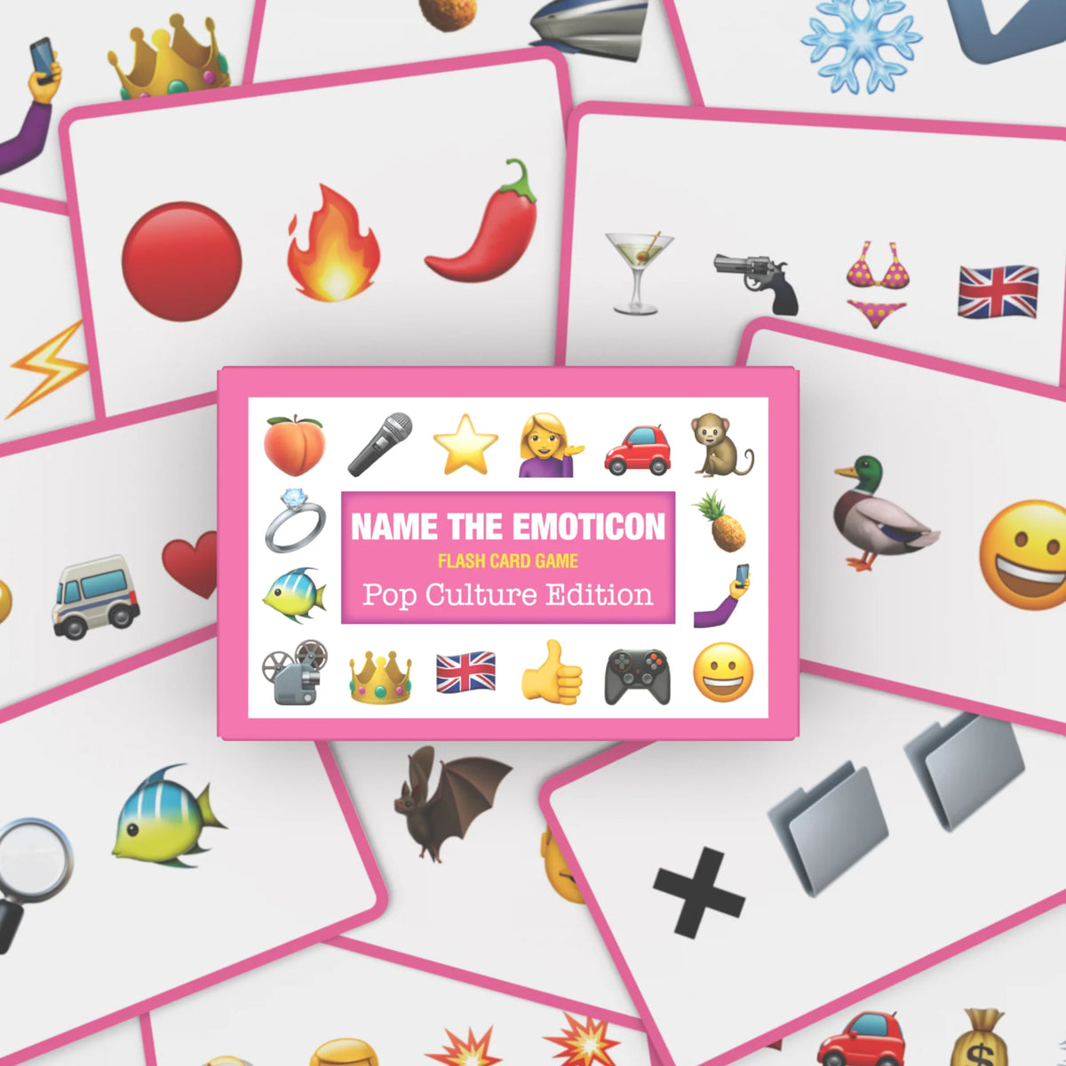 Bubblegum Stuff Name The Emoticon - Pop Culture Card Game - image 5