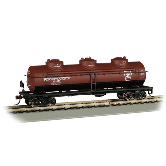 Bachmann USA 40' Three-Dome Tank Car - Prr #498647 HO Gauge 17108