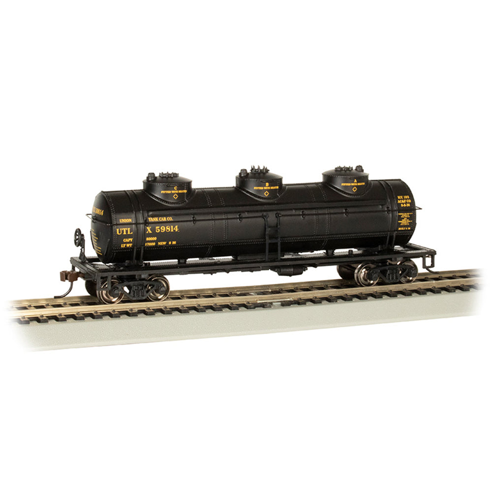 Bachmann USA 40' Three-Dome Tank Car - Utlx #59814 HO Gauge 17109