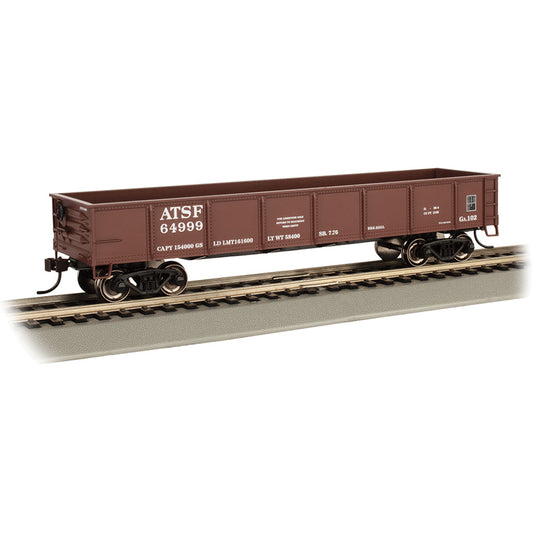 Bachmann USA 40' Gondola - Santa Fe #64999 - Oxide Red HO Gauge 17217