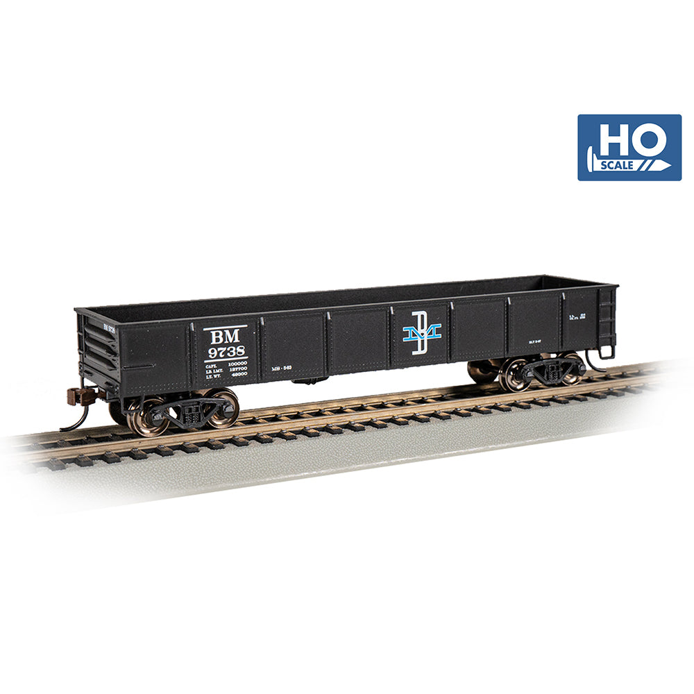 Bachmann USA 40' Gondola - Boston & Maine #9738 HO Gauge 17223