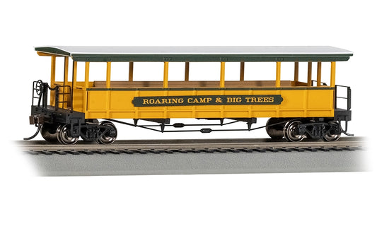 Bachmann USA 17402 Open-Sided Excursion Car Seats Roaring Camp And Big Trees HO