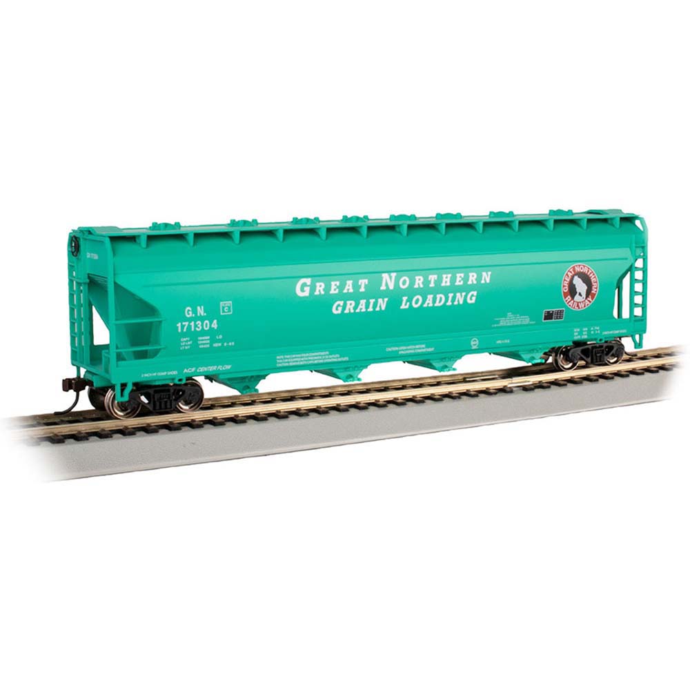 Bachmann USA 56' ACF Center-Flow Hopper Great Northern #170304 Glacier Green HO 17509