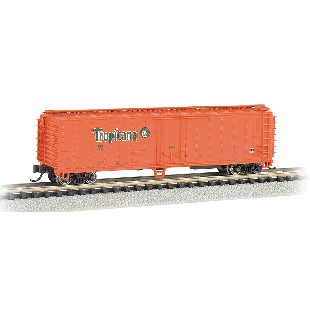 Bachmann USA ACF 50' Steel Reefer - Tropicana - Orange N Gauge 17956