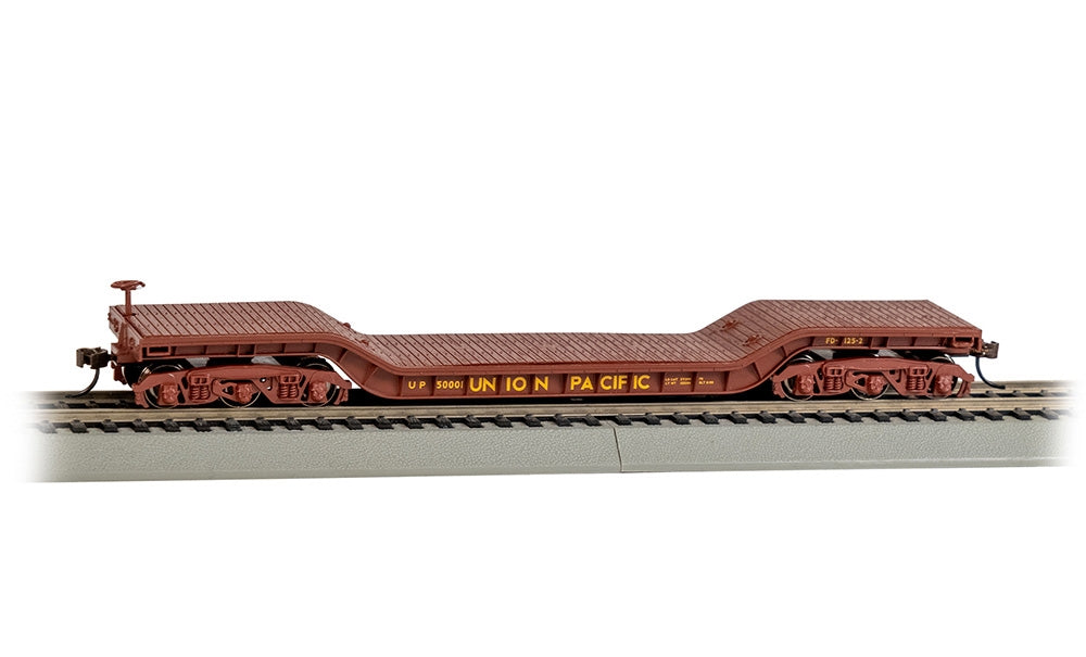 Bachmann USA 18338 52' Centre-Depressed Flat t - Up #50001 HO Gauge